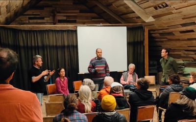 Regenerating Life screens at biodynamic farm and conference