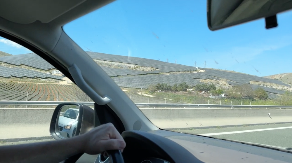 Acres and acres of solar panels